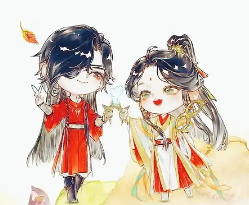 天官赐福漫画女装大佬上线,黑衣地师好飒,风师傻白甜