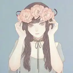 长发美女素描头像唯美浪漫2018最新绝不辜负你此生温柔