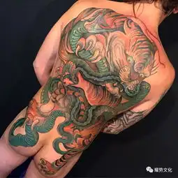 霸气侧漏新传统纹身素材