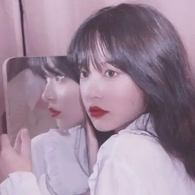 江淮时尚唯美风真人女生头像