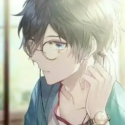 眼镜男头像卡通男生戴眼镜的微信头像图片