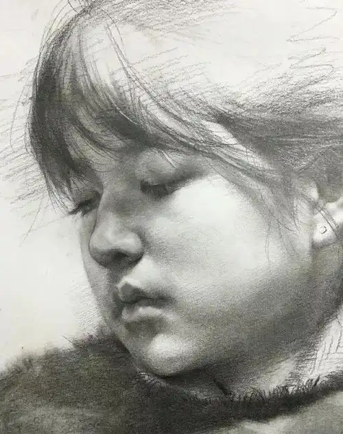 画美女的素描大神
