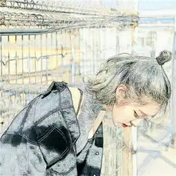 文艺女生头像手绘图片大全今生喜欢搂着的你感觉
