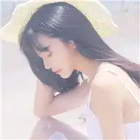 一切只因纯真清纯直长发美女头像