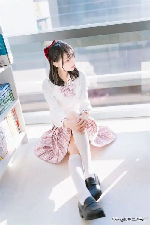 cos欣赏jkcosplay仙女小姐姐白jk制服绝美cos