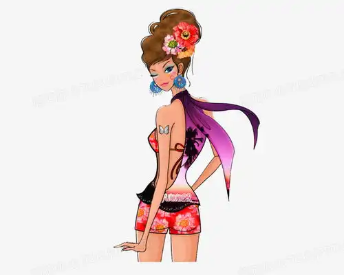 欧美美女剪影美女卡通性感美女png图片素材免费下载性感美女png12801024像素熊猫办公