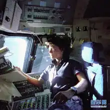 航天征程中的太空丽影