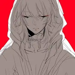 插画动漫二次元男生头像