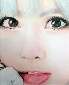 如何用彩铅画出漂亮的美女头像,这才是真正