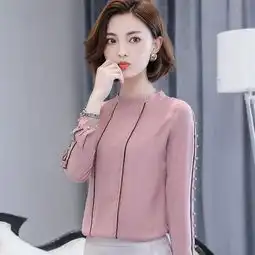 成熟女人最爱简约干练雪纺衫,怪不得38岁老婆越来越有女人味