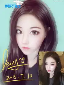 photoshop把模糊的手机美女照片转手绘处理