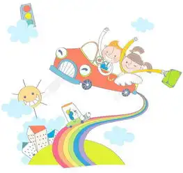 驾车出行的男生女生图片矢量图免费下载ai格式编号14260553千图网