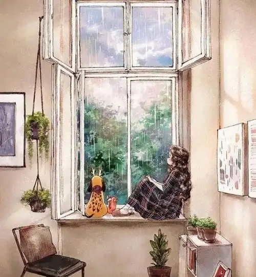 画风堪比宫崎骏,韩国插画师笔下森林女孩圈粉无数,网友太精致