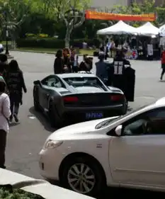 盘点开豪车卖东西的草根土豪图