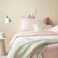 全棉时代婴儿床品套件purcotton全棉时代秋新款婴儿纱布被子幼儿园宝宝被芯被套套装儿童盖毯多少钱