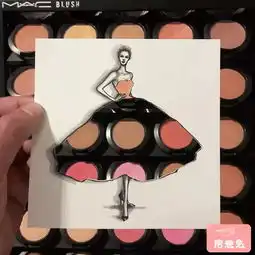把世界装进裙子创意剪纸画赏析