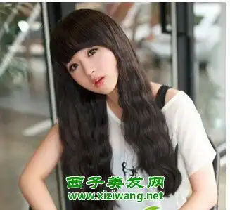 五款女生中卷泡面头小脸又洋气