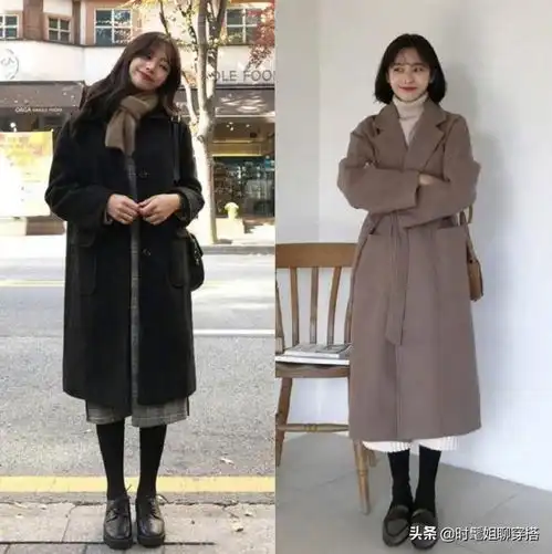这么高级感的穿搭,很适合简约的姑娘,百搭又保暖,温柔又显气质