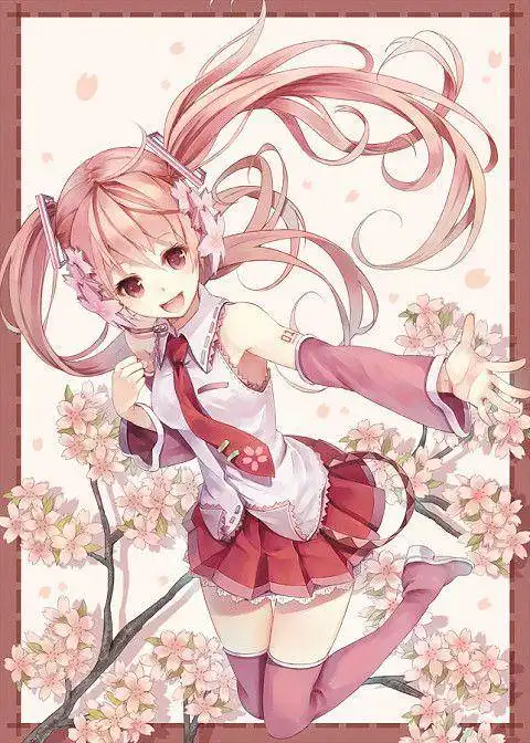 图片初音未来樱初音