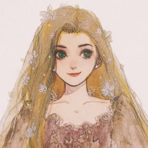 迪士尼公主胶片插画头像堆糖,美图壁纸兴趣社区
