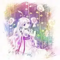 彩色素描头像女生可爱微信头像图片大全