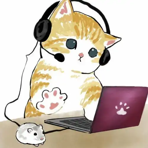 猫猫头像电脑猫和手机猫的日常第一期