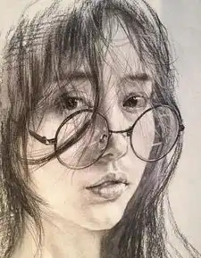 极品五大美女素描,独特的风格,让人看了移不开眼睛