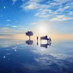 求背景是蓝天的女生头像,最好成熟点的