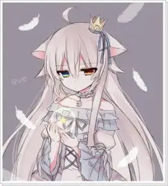 求类似这种的异色双瞳二次元少女图片,越多越好