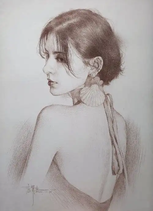 顾盼生辉,撩人心怀,少女的肖像画本该如此