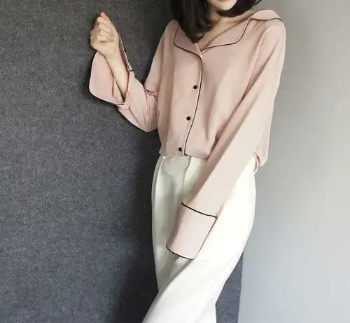 有没有小仙女想入手睡衣衬衫