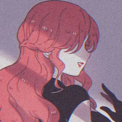 动漫手绘女头特写御姐