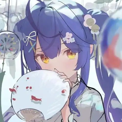 小众女生头像世人皆见花忘叶