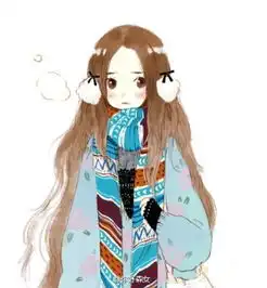 森女插画萌