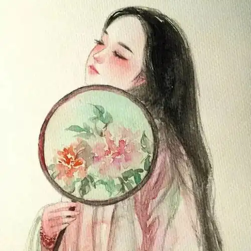 古风头像100张古风女子扶柔倾国色,风华绝世人