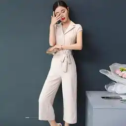 18年流行的时尚连体裤,上身时髦洋气,尽显女士优雅高贵气质