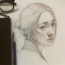 速写,把少女们画的美翻天