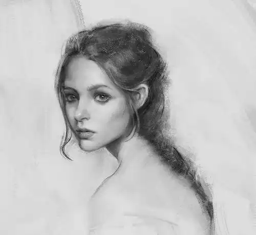 画里的美女个个宛若天仙,勾人魂魄