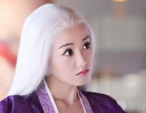 影视剧白发美女谁好看张檬白冰美艳,杨蓉可爱,范冰冰有点吓人