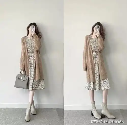 气质女人,冬日试一试高级的驼色系穿搭,美美过整个冬天