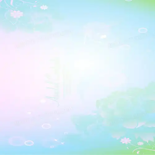 蓝色梦幻小花背景背景图片素材免费下载psd格式800800像素熊猫办公