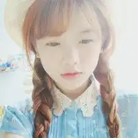 萌女动漫长发微信头像图片大全