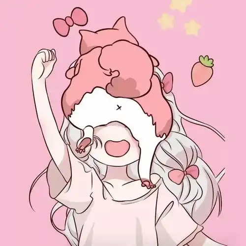 女生动漫头像每天都要甜甜der