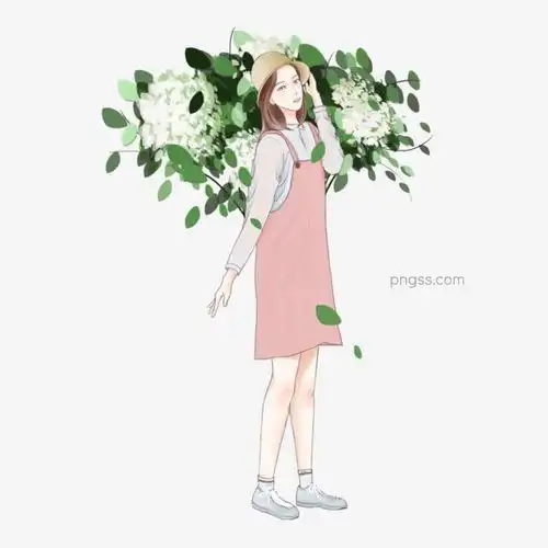小清新手绘花丛中的少女png图片大小2000x2000px图片尺寸4.27mb来自png搜索网pngss.com免费免扣png素材下载插画粉色花丛卡通手绘绿色绿叶美女免抠女孩少女手绘夏天鲜花
