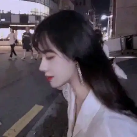 头像侧颜女生头像真人,时尚绝美这样的难找第205期