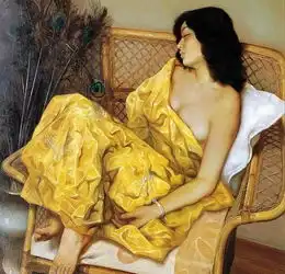 世界顶级写实名画赏析,世界人体油画里风情万种,摄人心魄的美女欣赏