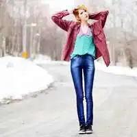 微信头像女生酷,好看的时尚微信头像酷帅女生