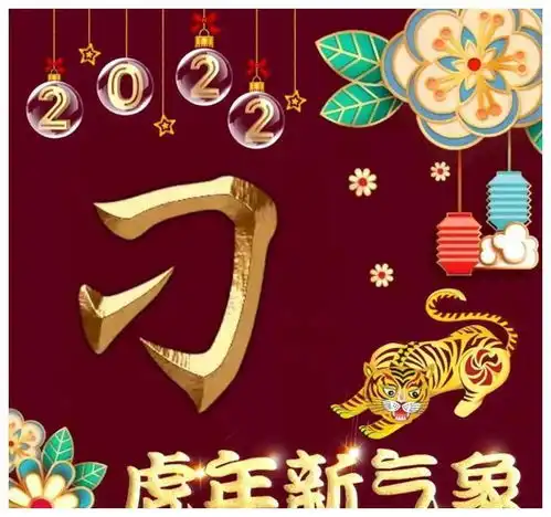 2022虎年专版姓氏微信头像虎年新气象