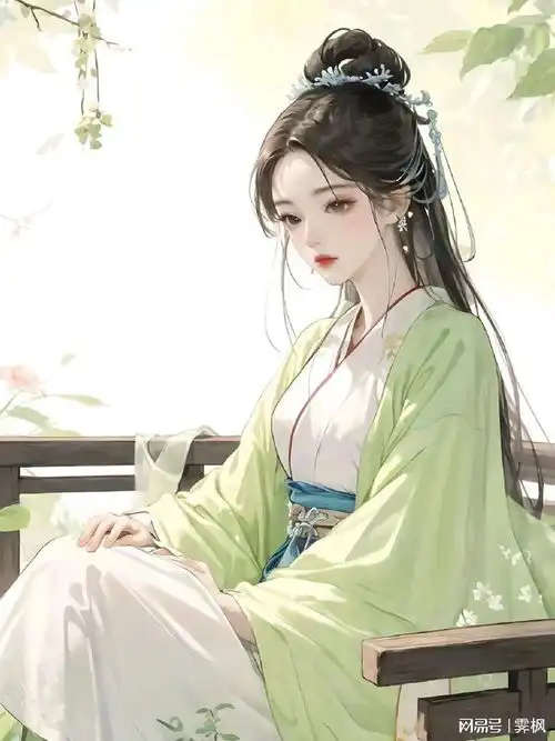 凌乱风的美女头像
