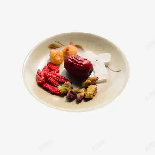 产品实物养生桃花茶组合自然风干花茶花草茶茶茶饮品元素免抠png设计图片免费下载页面网页平面电商创意素材冰糖素材